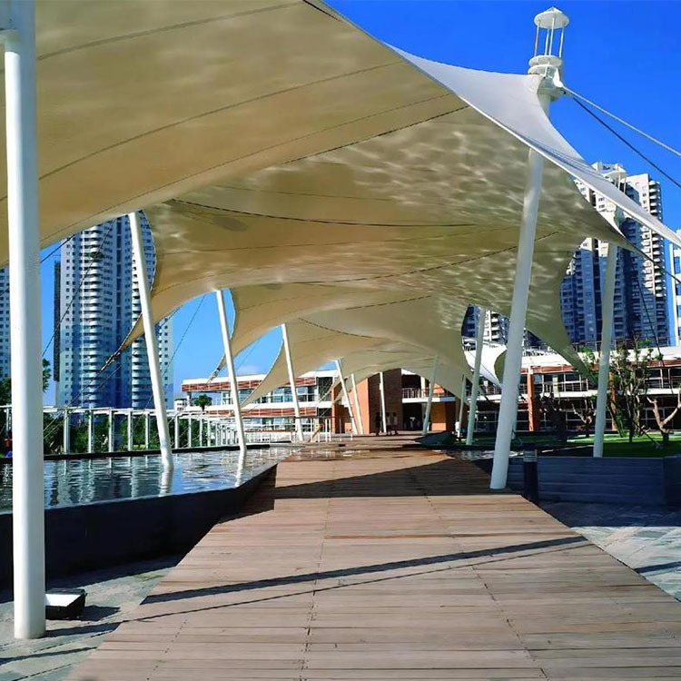 且末县膜结构景观棚