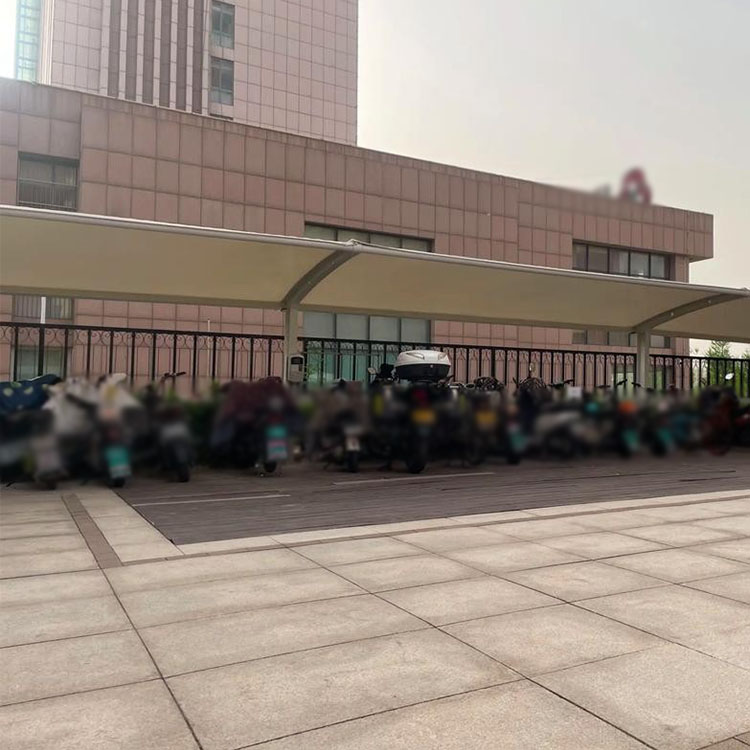 且末县膜结构电动车棚